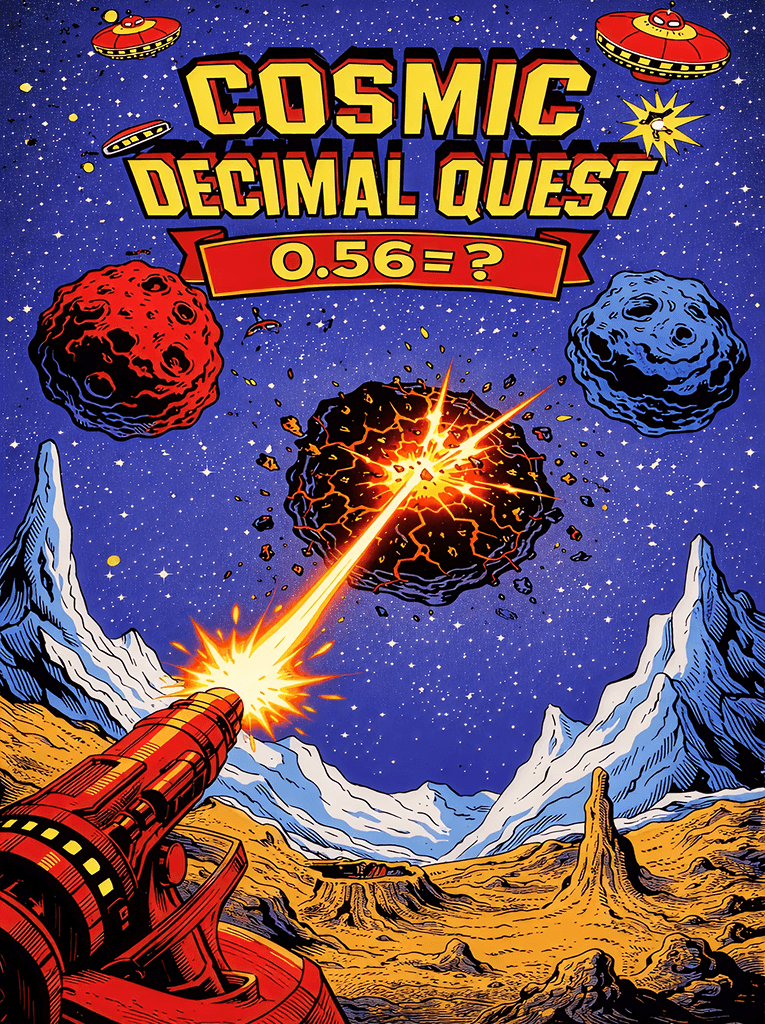 Cosmic Decimal Quest